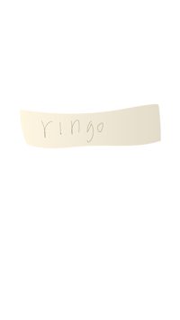 a gold bar with the word yino written on it